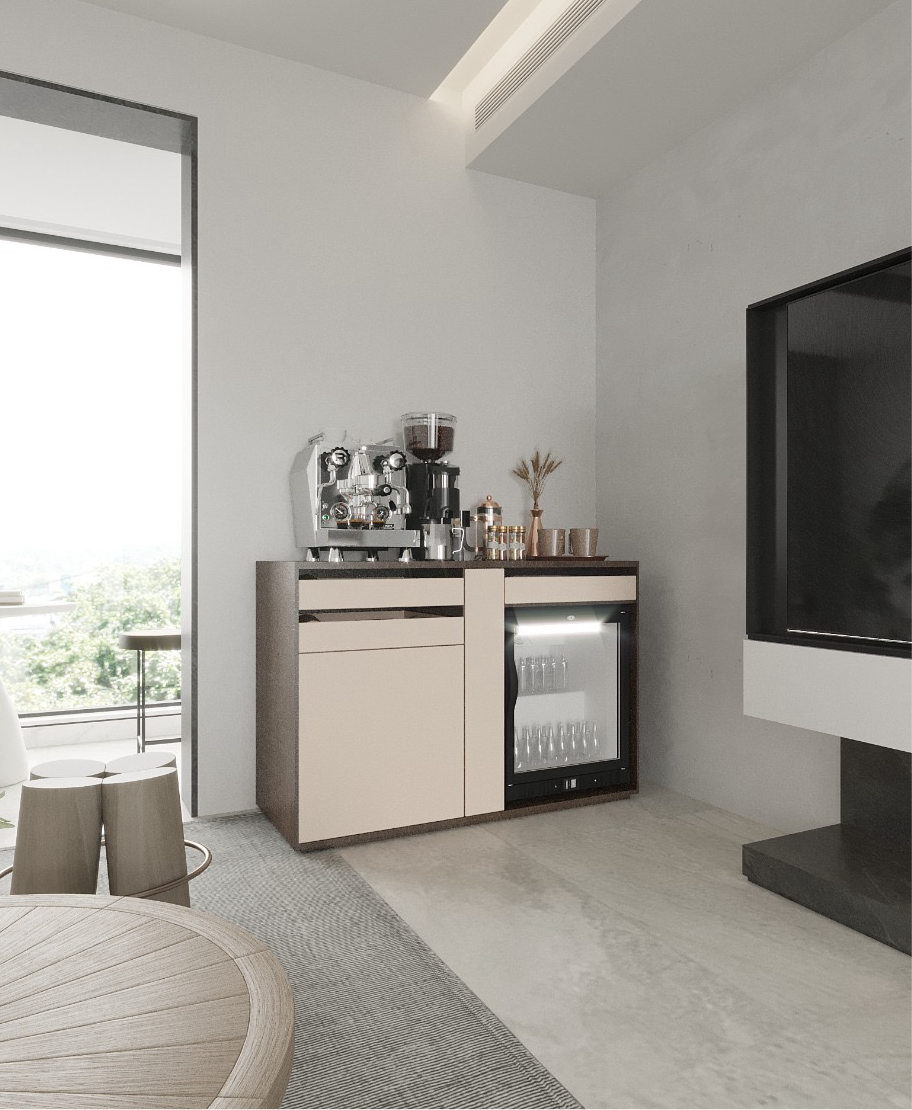 The Customize 1 with fridge